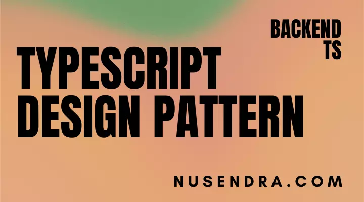 typescript design pattern