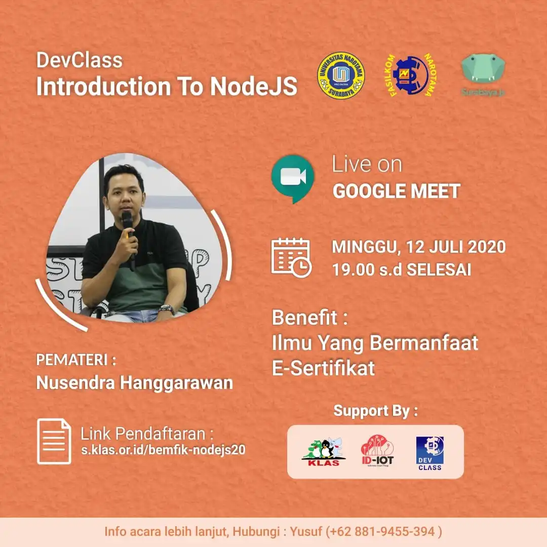 nusendra intro to nodejs