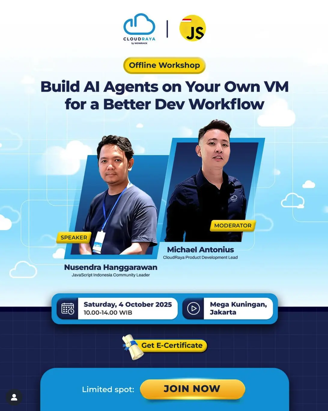 nusendra cloudraya ai agents