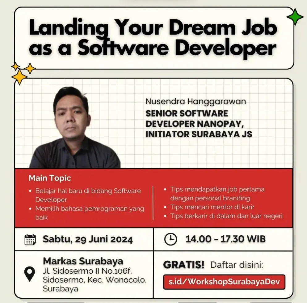 nusendra landing dream job